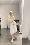 SWAYING/KNIT Gradient pattern big swing skirt SW202XZ09
